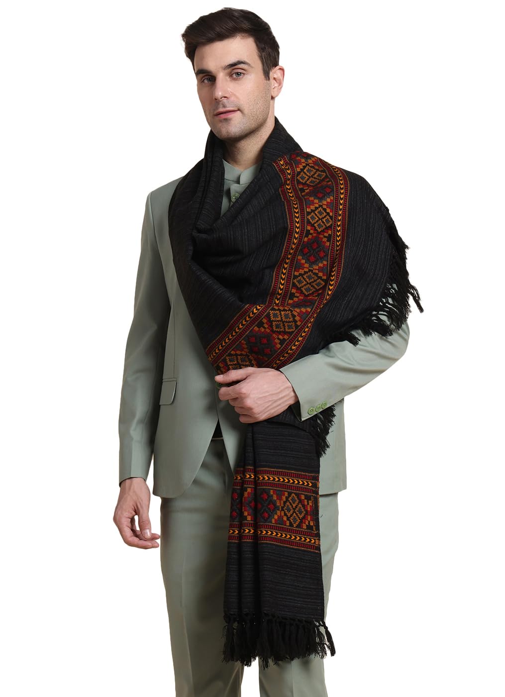weavers villa Men Pashmina Shawl-picture-44