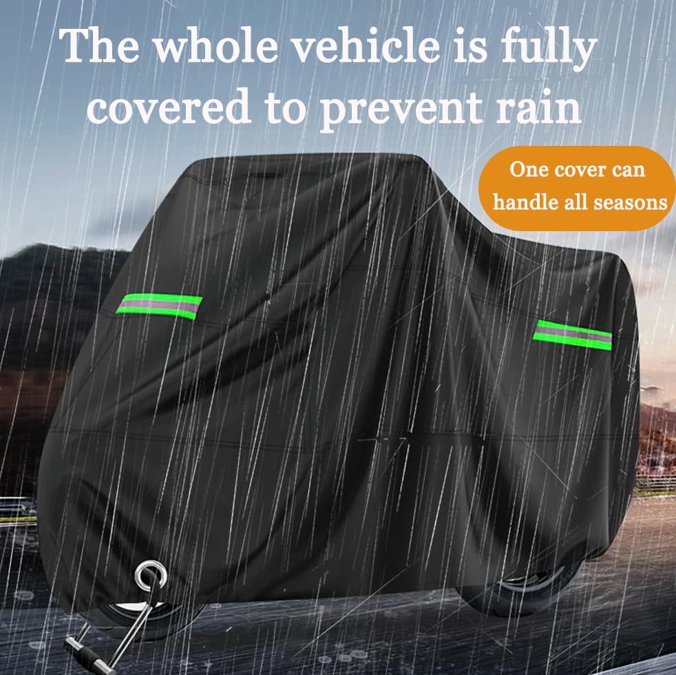 Telo Coprimoto per Honda EV 2012-2016, Telo Moto per Esterno Impermeabile, Copri Moto Esterno Interno, Resistente a Acqua Polvere Pioggia Vento Teli Moto