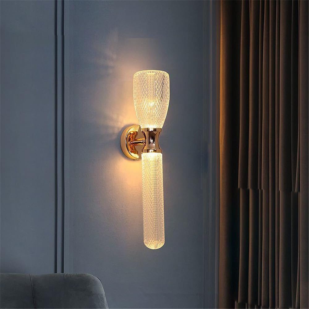 HYJAUSXB Wall Lamp - Modern Art Light for Living Room, Bedroom, Bedside, Staircase, Aisle and Corridor Luxury Design Home Hotel Decor