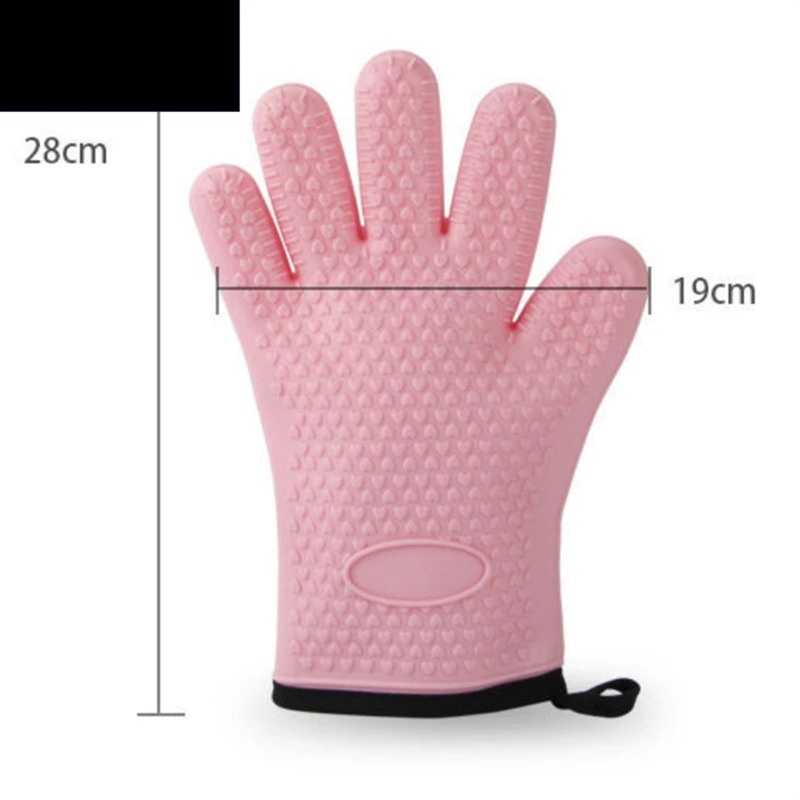 Gants de Cuisine en Silicone pour Four et Micro-Ondes, Anti-brûlures et antidérapants, compatibles avec Les casseroles et barbecues.