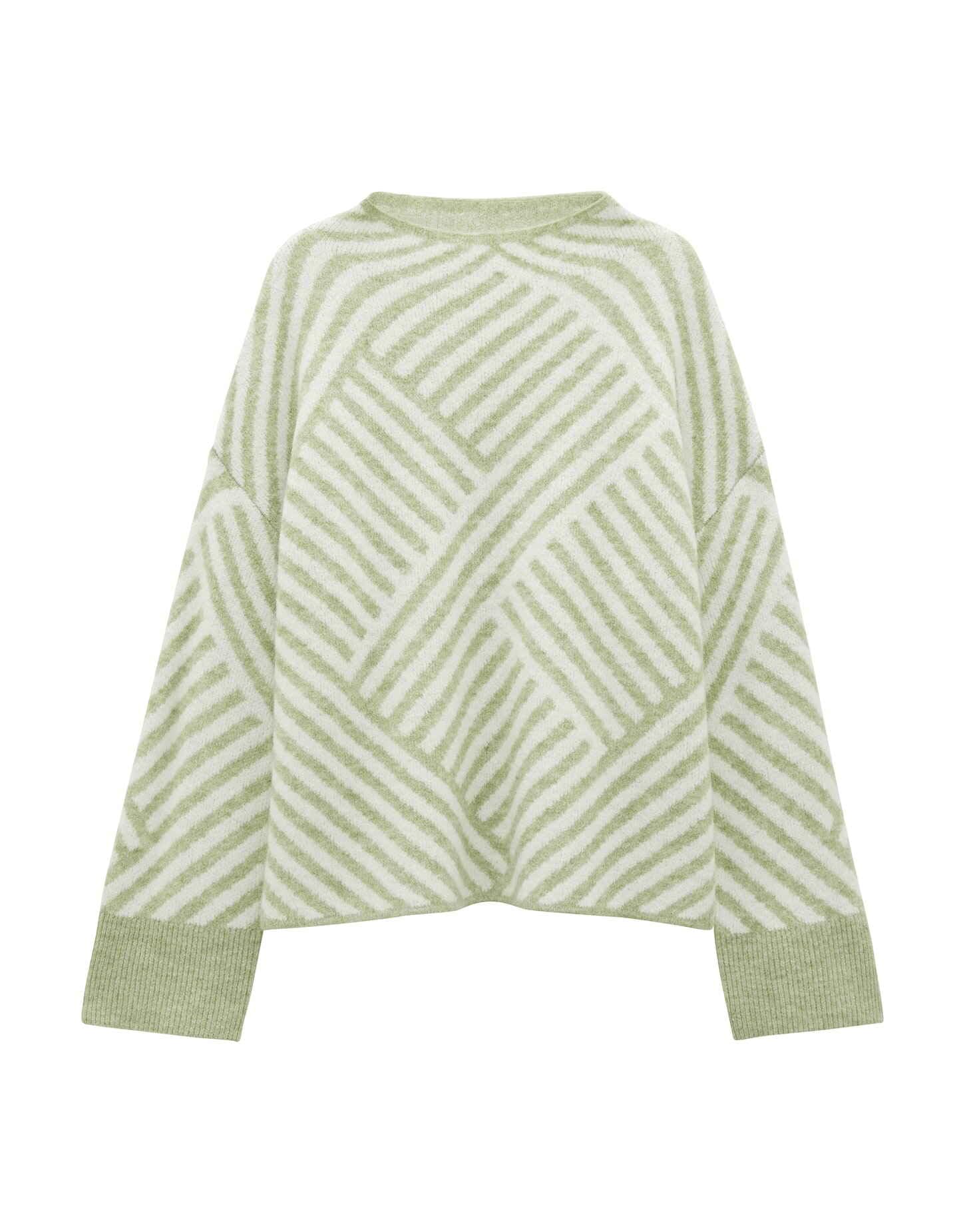 someday Sweter damski | sweter z dzianiny Tonica Loose z wełną i moherem