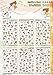 Hello & Nuri Endless Story Sticker 6sheets Decorative Scrapbooking Craft Sticker Diary Album Sticker Adhesive