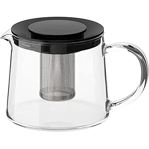 IKEA Heat-Resistant Glass Tea Pot (0.6L)