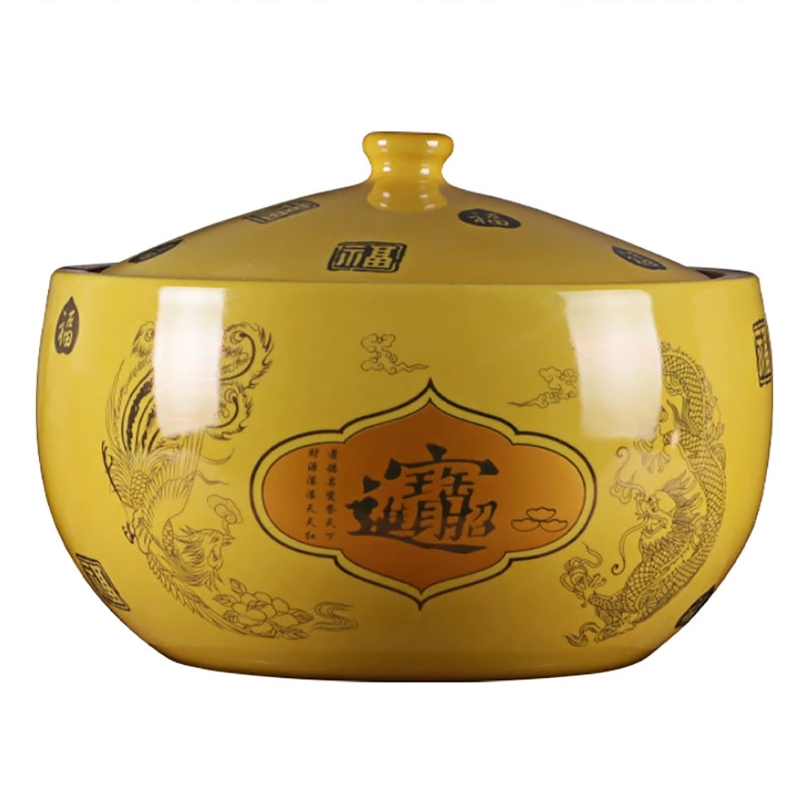 MESCXTY Ceramic Rice Jar Large For Bucket With Lid Container,rice Bucket,rice Storage Bin,rice Container Household Barrel(