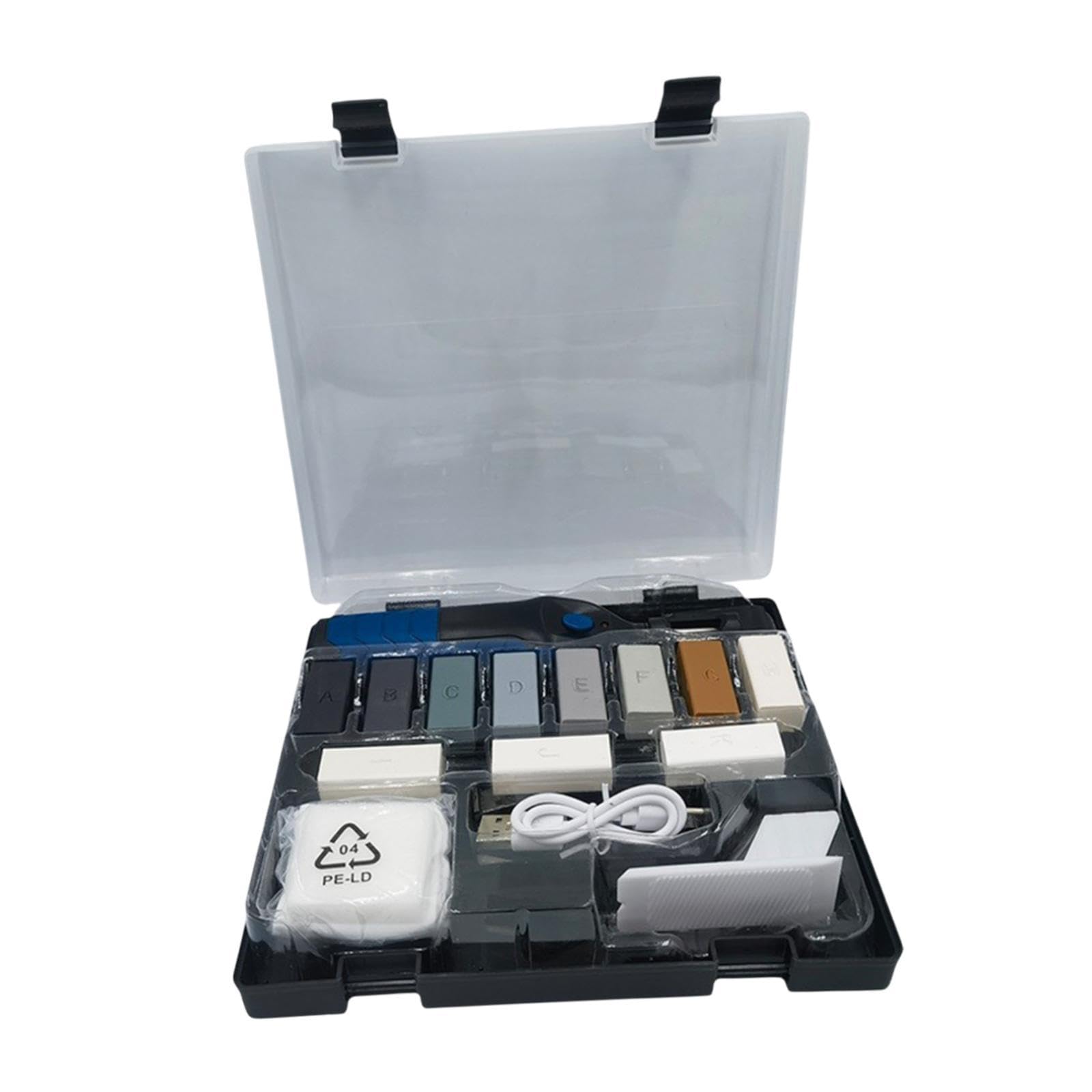 Kit de Reparación para Suelos de Vinilo, Incluye 11 Bloques de Cera.