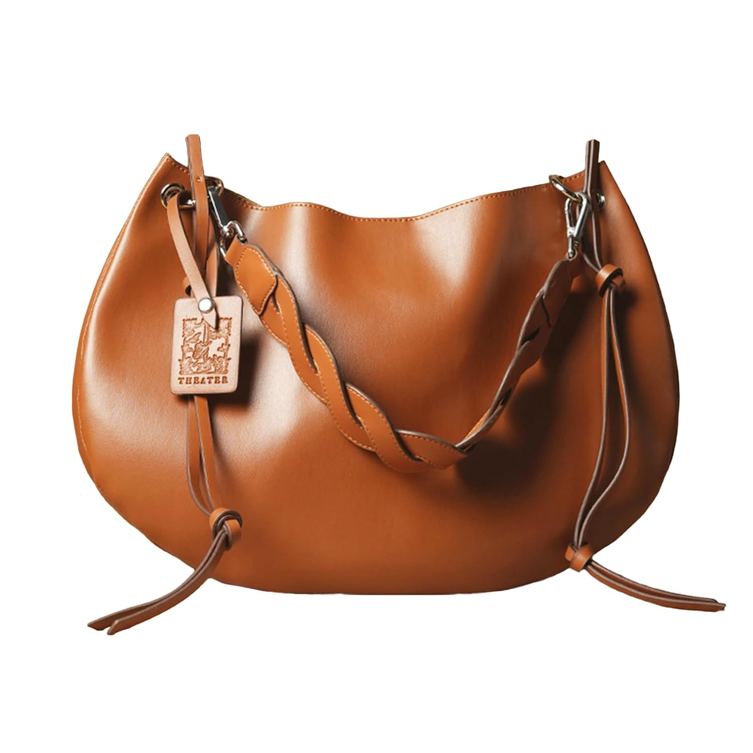 Theater Shapeshifter Brown Vegan Leather Shoulder Bag for Women Spacious Structured Handbag with Adjustable and Detachable... - Review, Price and Buying Guide