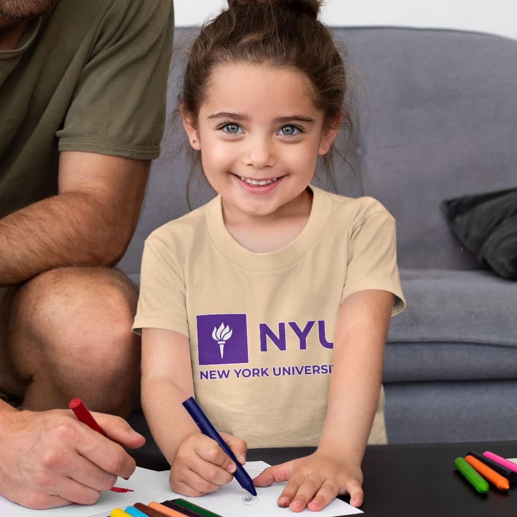 New York University Toddler T-Shirt - Cool Kids' T-Shirt - Graphic Tee Shirt for Toddler