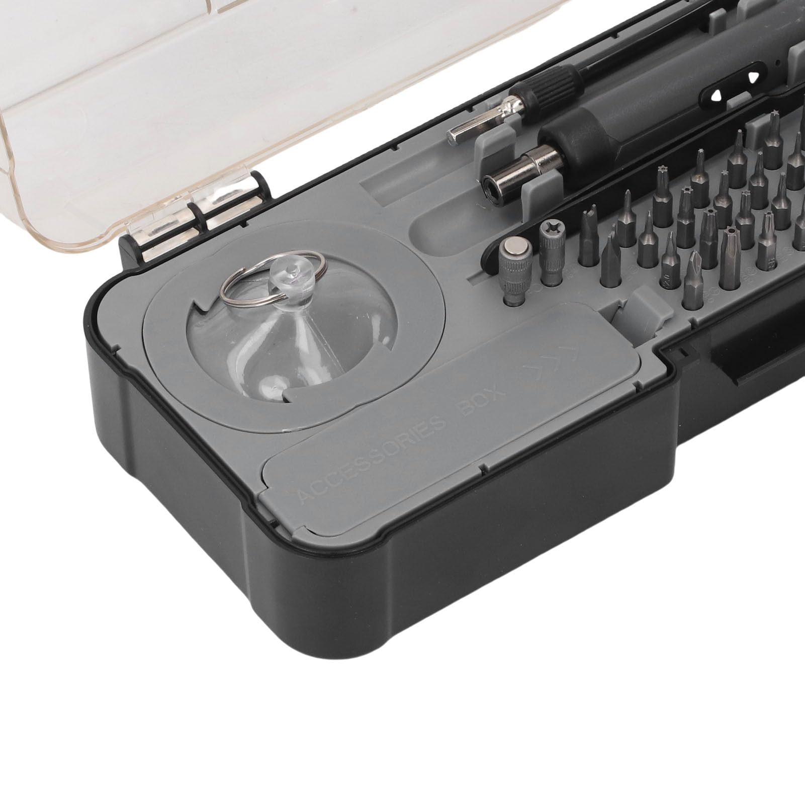 Set di cacciaviti elettrici 88 in 1 Kit di cacciaviti di precisione ricaricabili senza fili da 110 giri/min con torsione regolabile per dispositivi elettronici PC