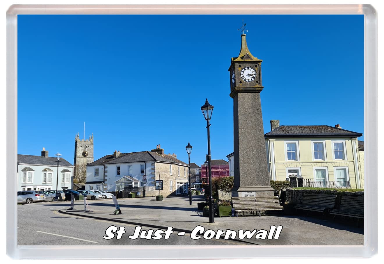 Baked Bean Store St Just - Cornwall - 96 x 67mm Jumbo Fridge Magnet/Magnets BBSFHM429
