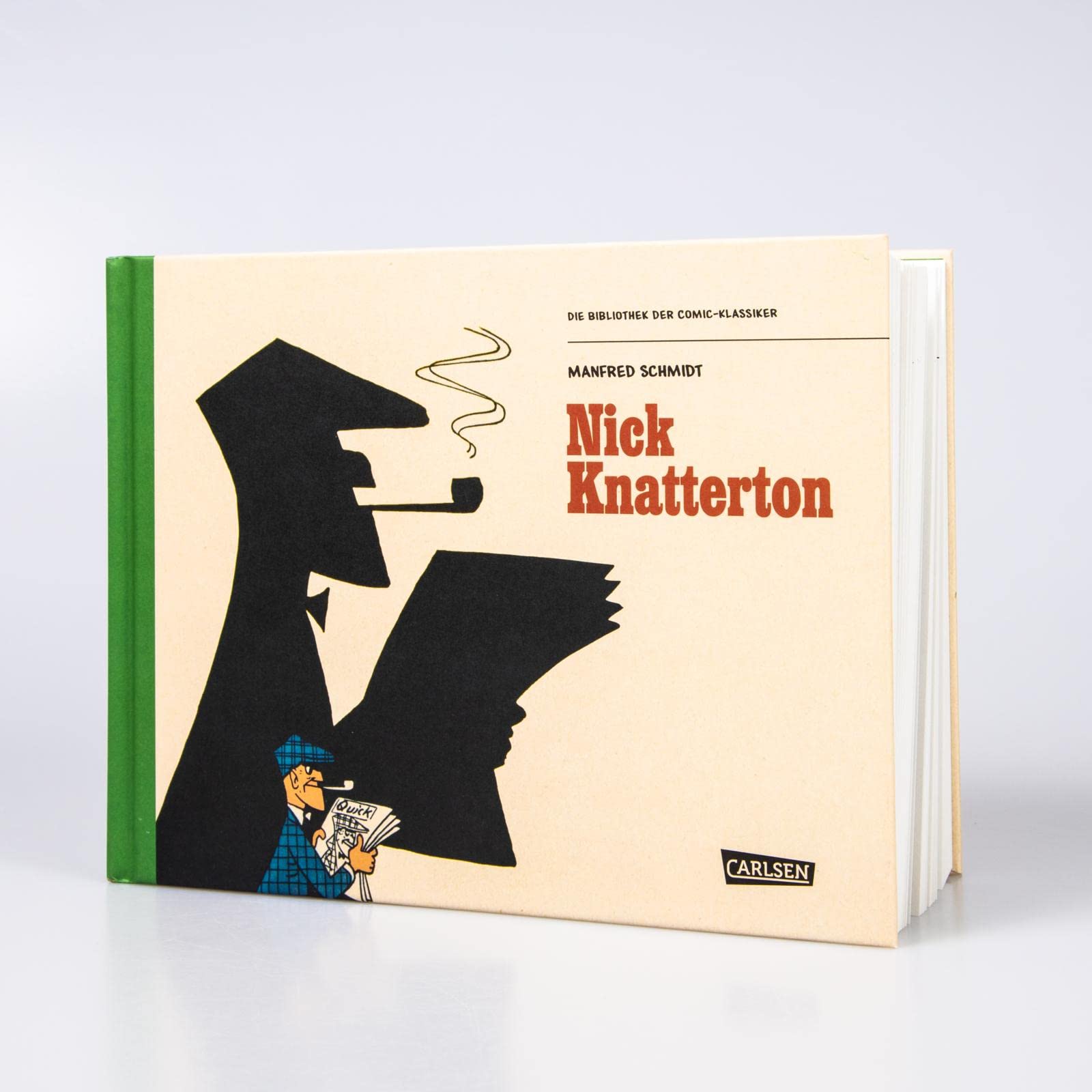 Die Bibliothek der Comic-Klassiker: Nick Knatterton: Hochwertige Gesamtausgabe mit Lesebändchen und Schuber