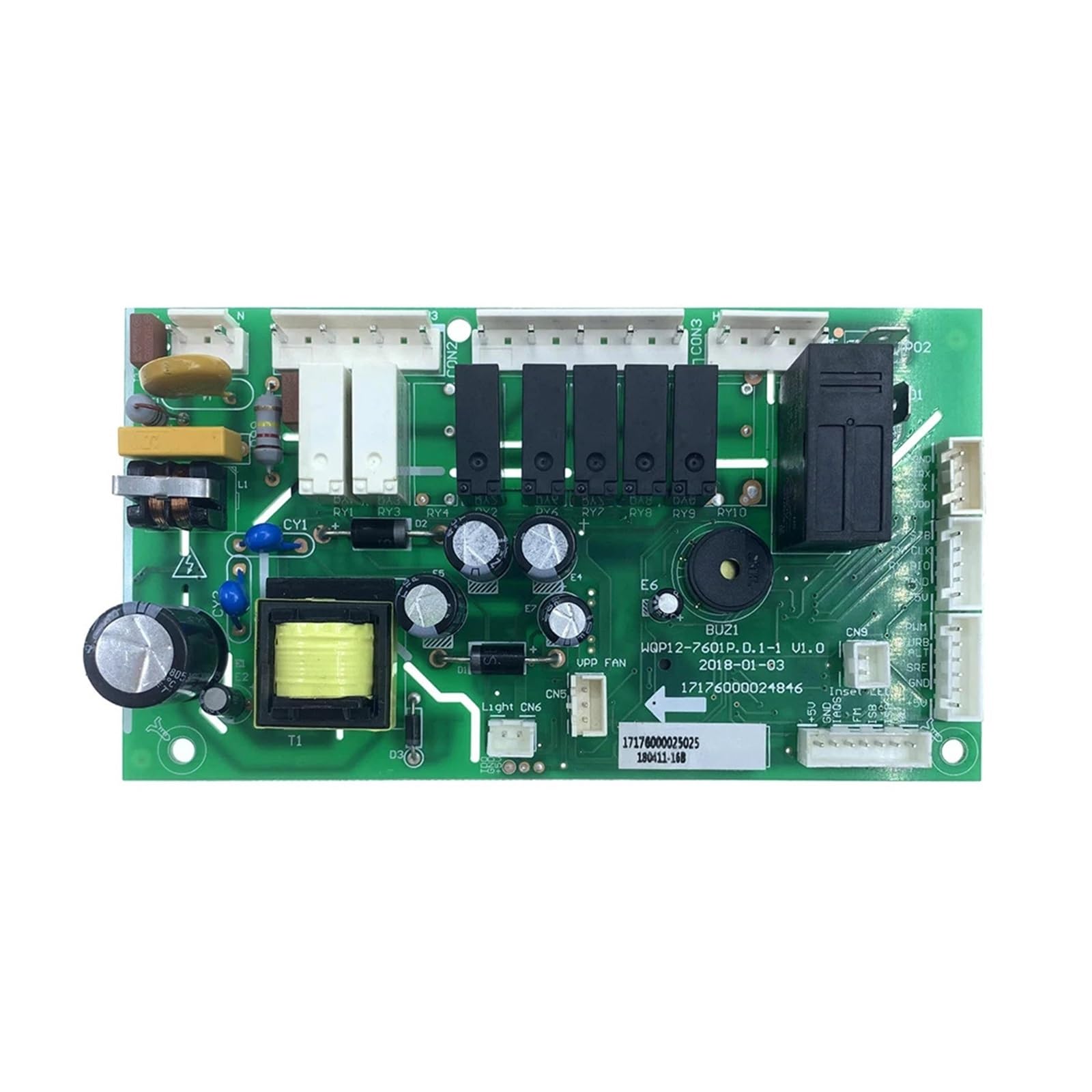 Placa de Control for lavavajillas Midea, WQP12-7601, Circuito Impreso, Piezas for lavavajillas, Placa de Control for lavavajillas, Accesorios for lavavajillas.