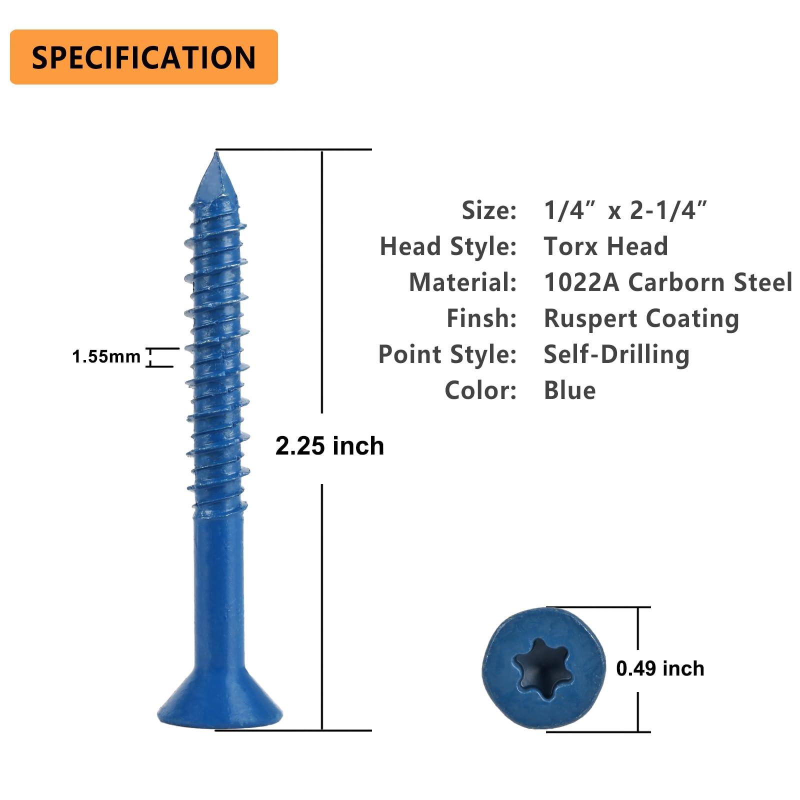 Concrete Screws - Anchor Masonry, Brick & More -3