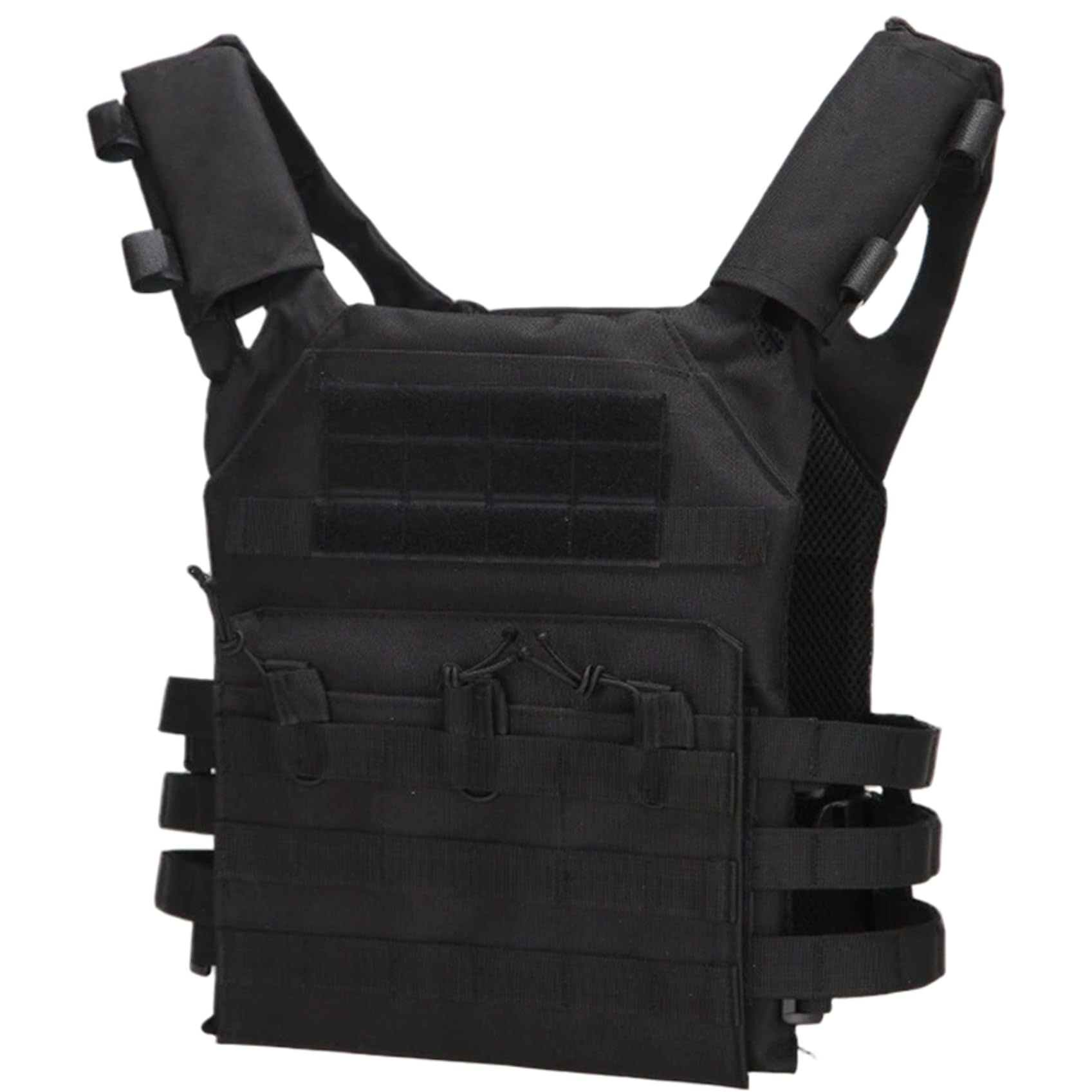 Chaleco antibalas, Chaleco táctico para Hombres y Mujeres, Portador de Placa de Seguridad Ligero de liberación rápida para Juegos de Guerra de Tiro de Paintball al Aire Libre