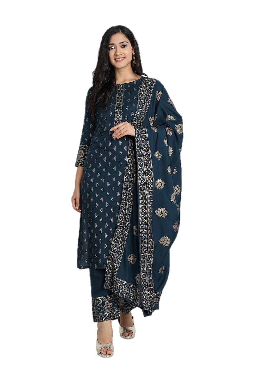 indiano partito indossare kurta set per le donne con dupatta kurti top con pantaloni set