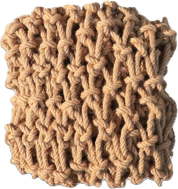 VXHCS 304 Rete in Corda di Acciaio Inossidabile, Rete di Sicurezza per Balcone, Sicurezza in Corda Maglia per Balcone Scala Fattoria, 2mm, Rete Decorativa (2.6x29.5ft/0.8x9m