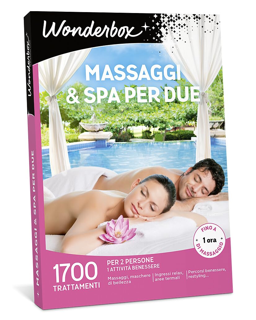Cofanetto Massaggi & spa per due. Wonderbox
