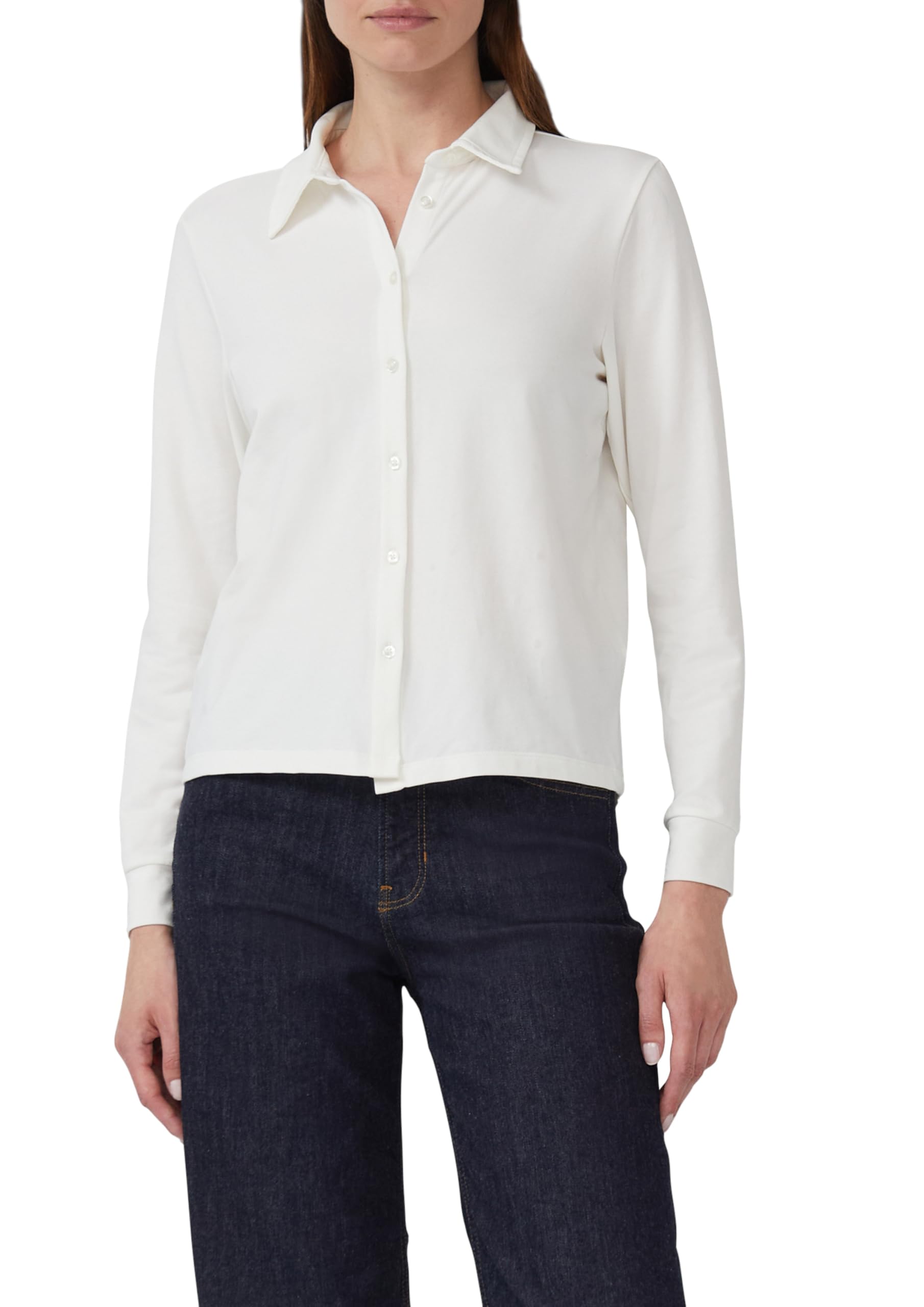 S.oliver Women's 0210 2170933 Jersey Blouse Long Sleeve (Pack Of 1), _Ecru, 14