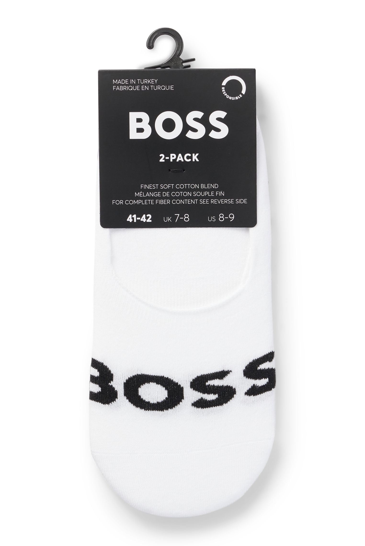 BOSS stopki Mężczyźni 2p Sl Uni Logo Cc (2 w zestawie)