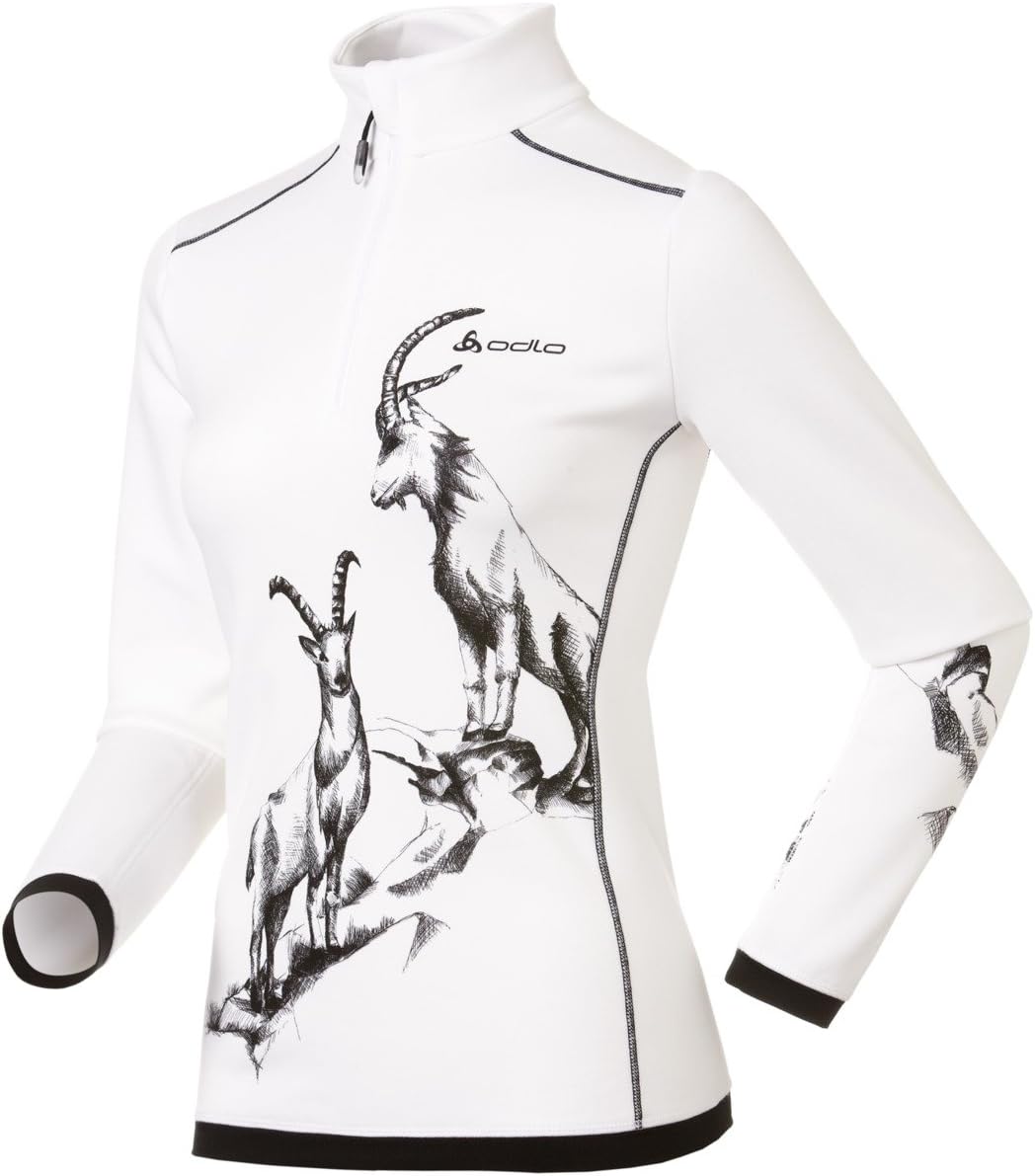 ODLO Women's Midlayer 1/2 Zip Matterhorn Midlayer