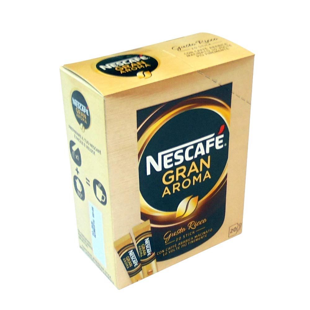 Nescafe - Lote de 240 cápsulas de café liofilizado soluble de porción única Nescafe para hoteles Bed and Breakfast