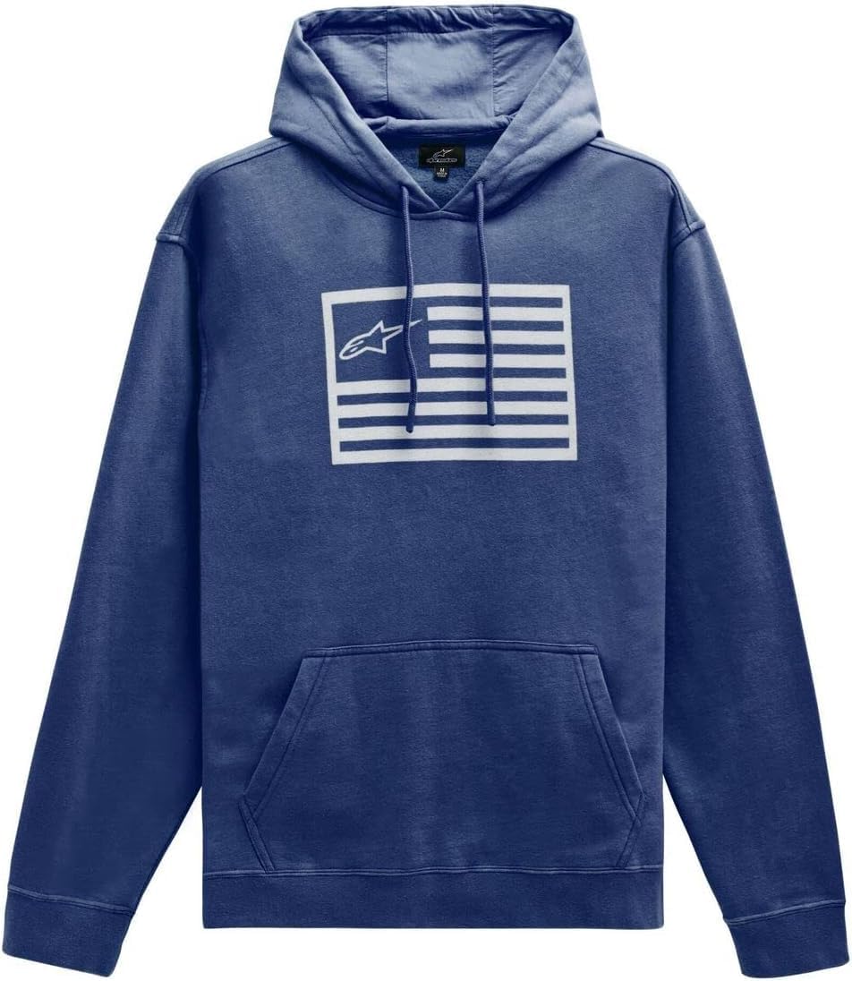 Alpinestars 1213-51020-70-L: Artifact Hoodie Navy Lg