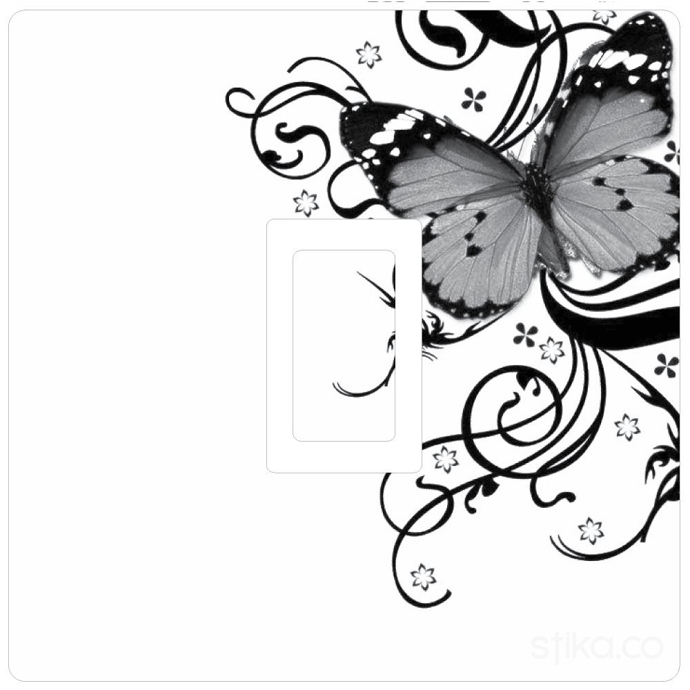 Adesivi Decorativi Per Interruttori Luce – Stika.co – Tema Football, 82x82 Mm, Vinile Bianco - 4