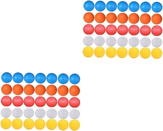 INOOMP 70 pcs golf interior accessories Training Aids backyard Hollow- out swing practice plastic hollow balls p plastic Practice Ball Indoor Ball Indoor Training Ball Nonporous foam ball