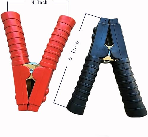 Miniatura 5 de NANSH 300A Pinzas de cocodrilo Booster Cable de puente para cargador de batería de coche resistente cargador de batería de coche 2 pares 600A