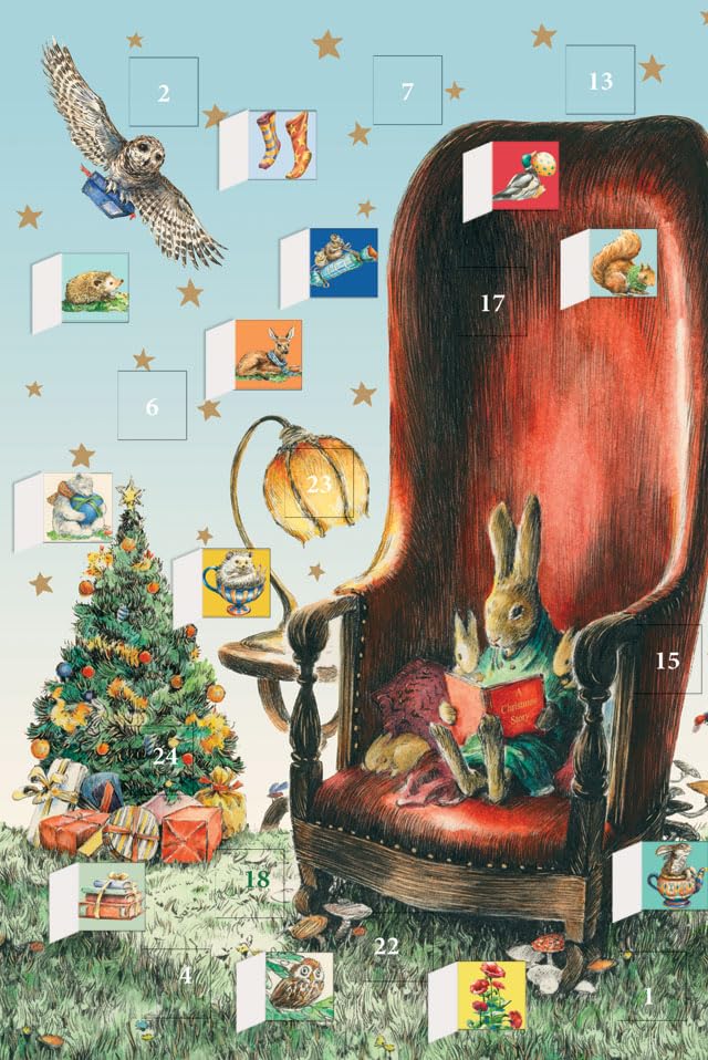 Roger La Borde - Story Time - Advent Calendar Card - ACC097, Multicoloured - Image 2