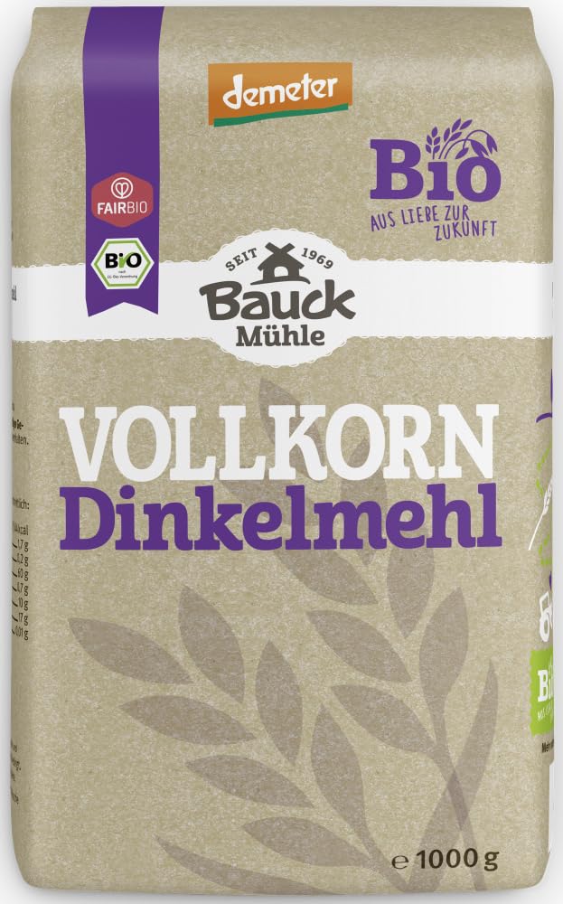 Dinkelmehl Vollkorn Demeter 12 x 1000 g