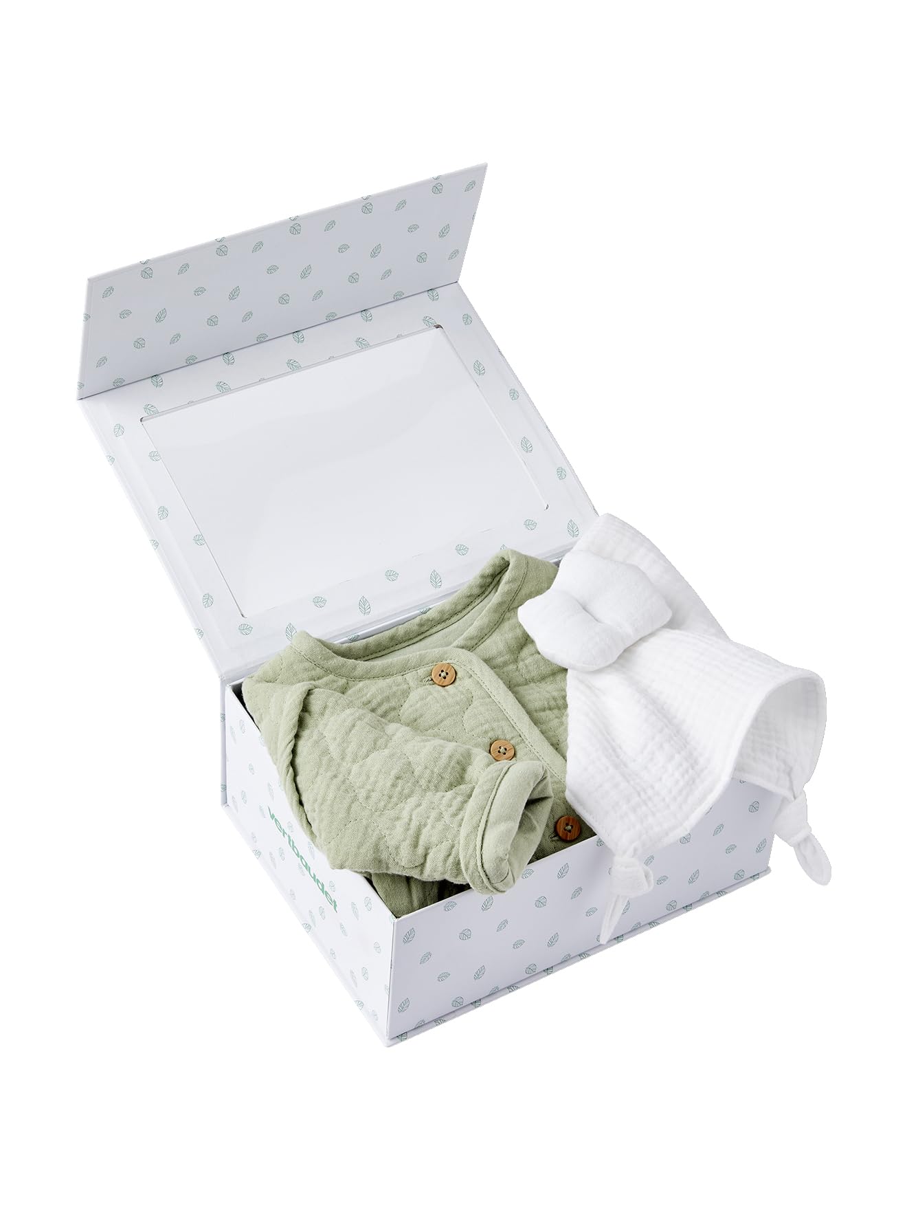 VERTBAUDET Veste matelassée bébé et Doudou Coffret Cadeau Naissance