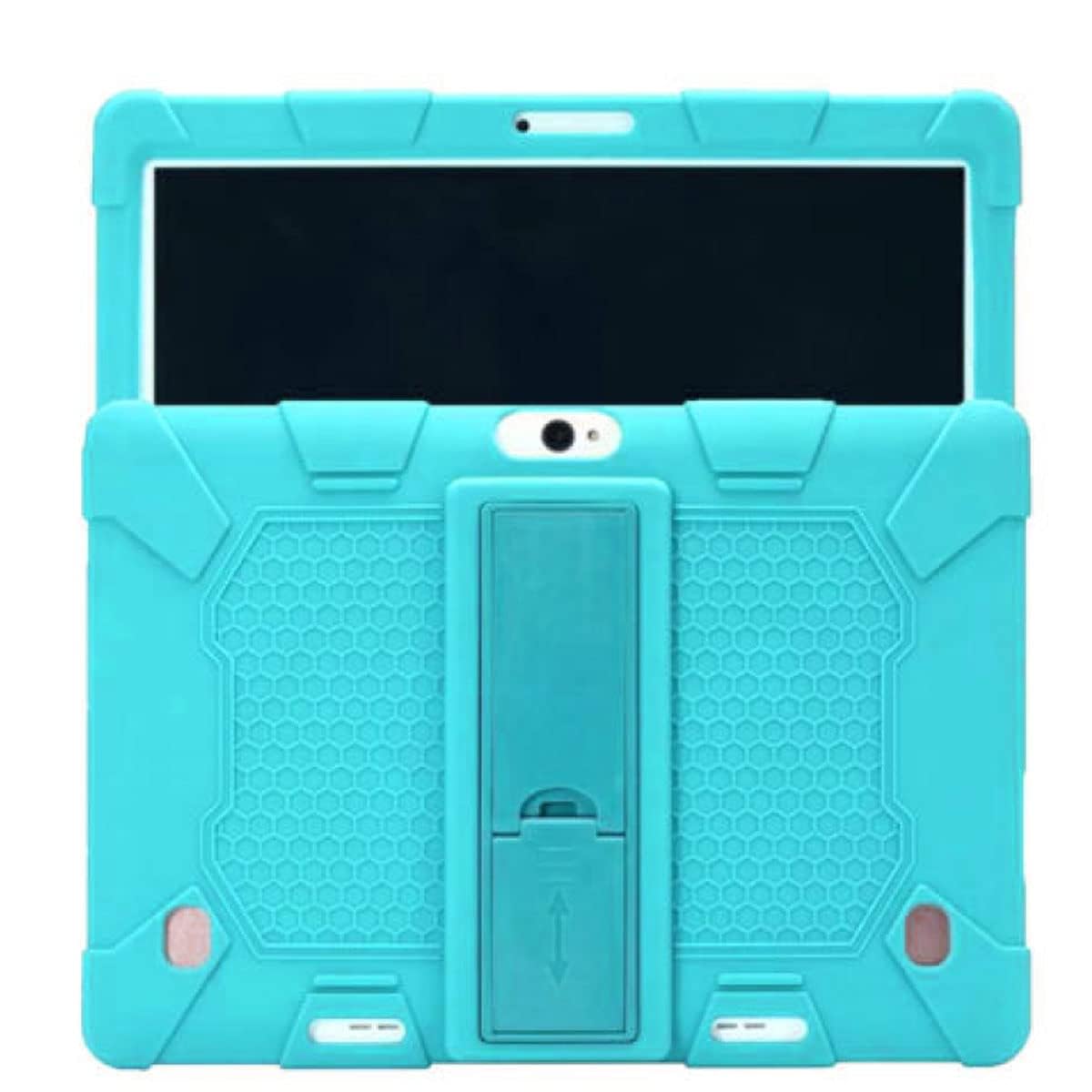 10 Inch Universal Tablet Case, Android Tablet PC Shockproof Silicone, Gel Silicone Protector Stand Case Cover, Slim Soft Hard Back Shell Kids Friendly Case