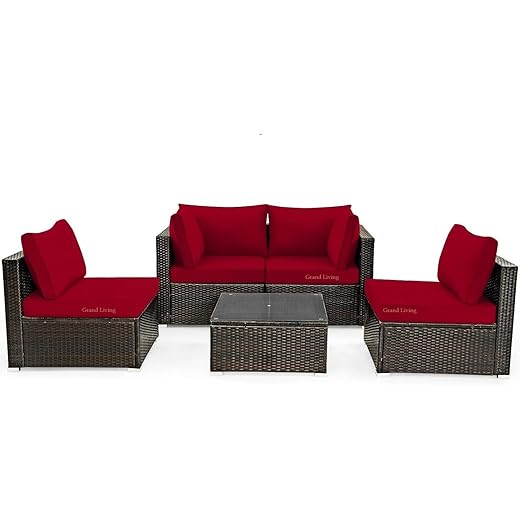 Grand Living 5 Pieces Outdoor Patio Set