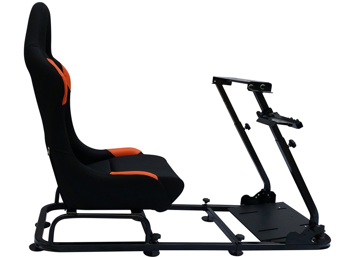 SEDILE GIOCO PER PC E CONSOLE DI GIOCO MATERIALE NERO / ARANCIO