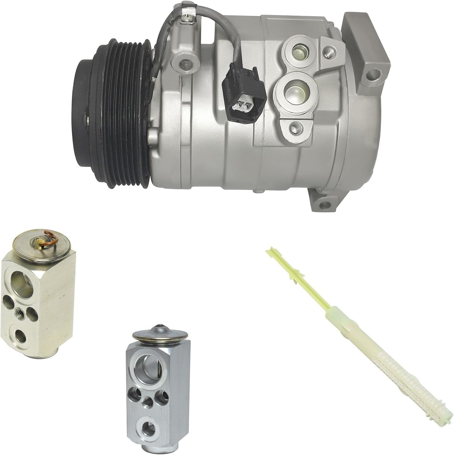 RYC Automotive Air Conditioning Compressor and A/C Clutch Kit KT AA87-01 (Fits Buick Enclave 3.6L 2008, 2009, 2010, 2011, 2012; Chevrolet Traverse 3.6L 2009, 2010, 2011, 2012)