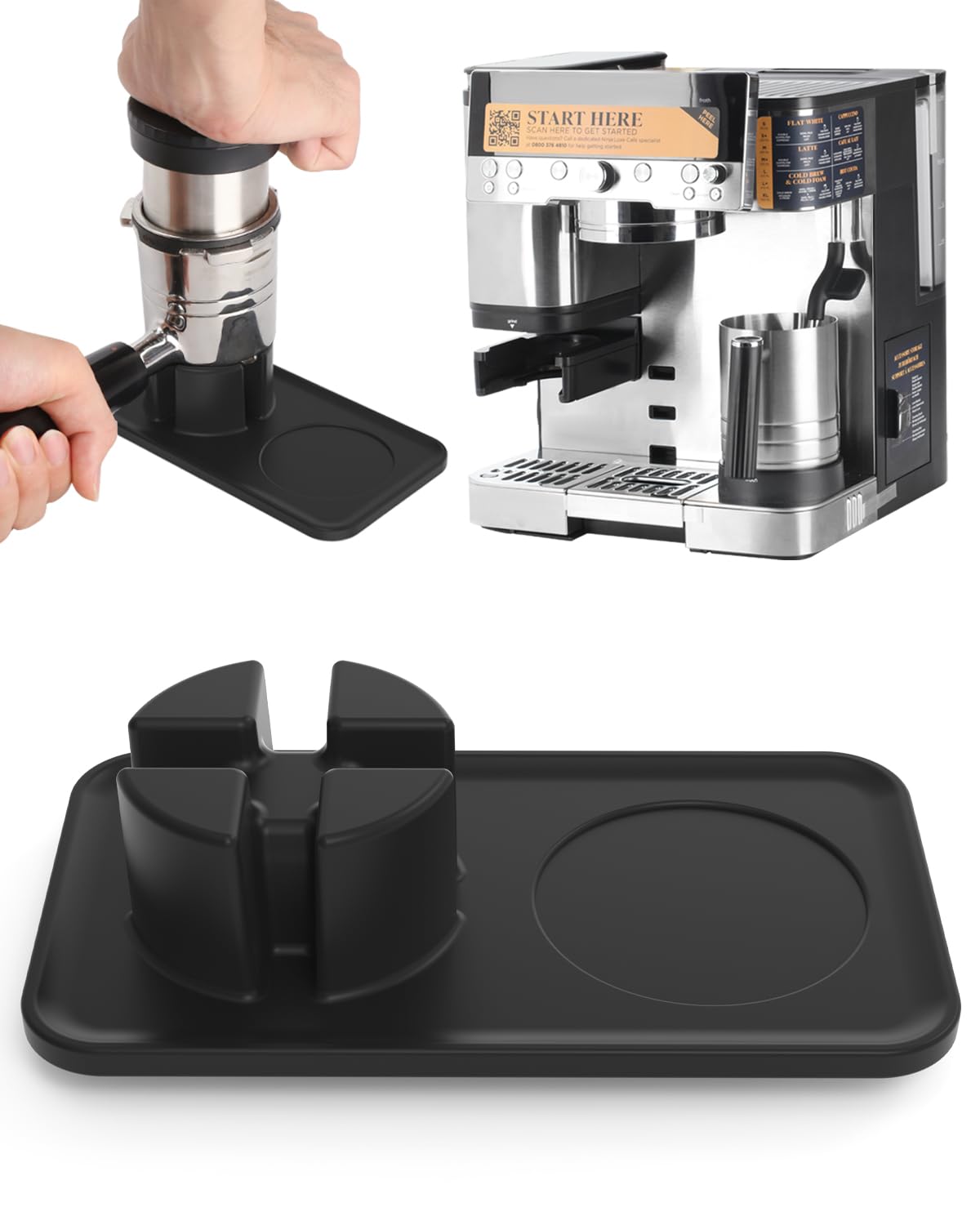 Amazon.com: Tamping Mat for Ninja Luxe Cafe Espresso Machine ES601