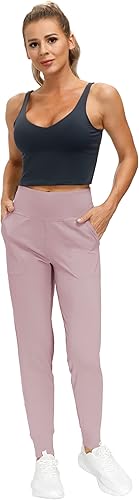 Miniatura 5 de THE GYM PEOPLE - Pantalones deportivos ajustados para mujer, ligeros, para entrenamiento, yoga, correr y descanso