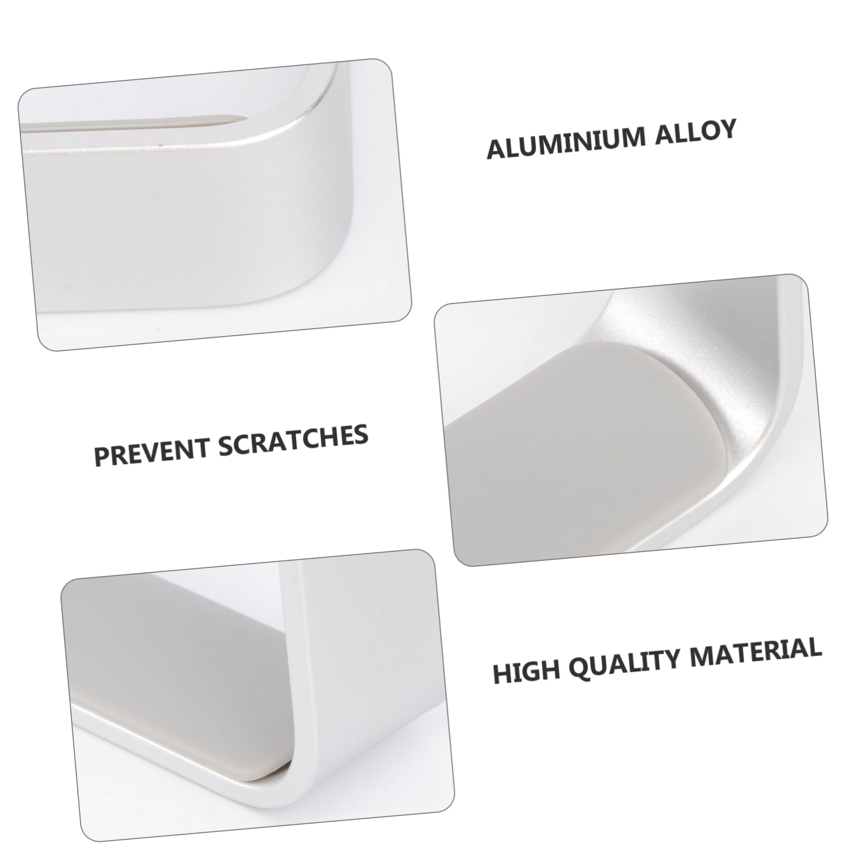 Hemobllo 3piezas Soporte De Auriculares De Aleación De Aluminio Organizador De Escritorio para Gaming Rack para Auriculares Duradero y Elegante para Mantener Tu Espacio Limpio y Ordenado