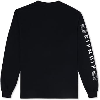 RIPNDIP Lord Nermal Pocket Tee, Long Sleeve Shirt