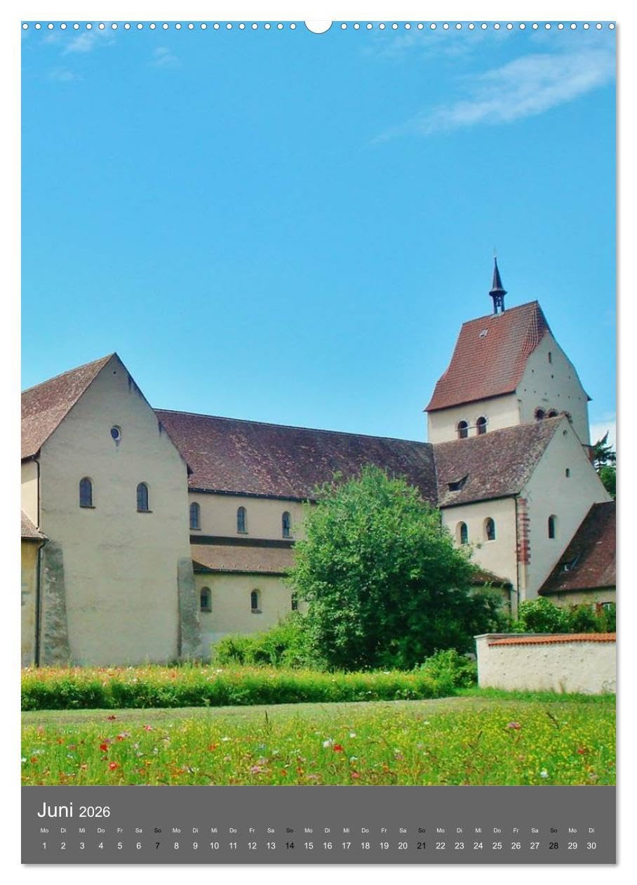 Kirchen und Klöster deutsche Kleinode (hochwertiger Premium Wandkalender 2026 DIN A2 hoch), Kunstdruck in Hochglanz: Historische Architekturen (CALVENDO Orte)