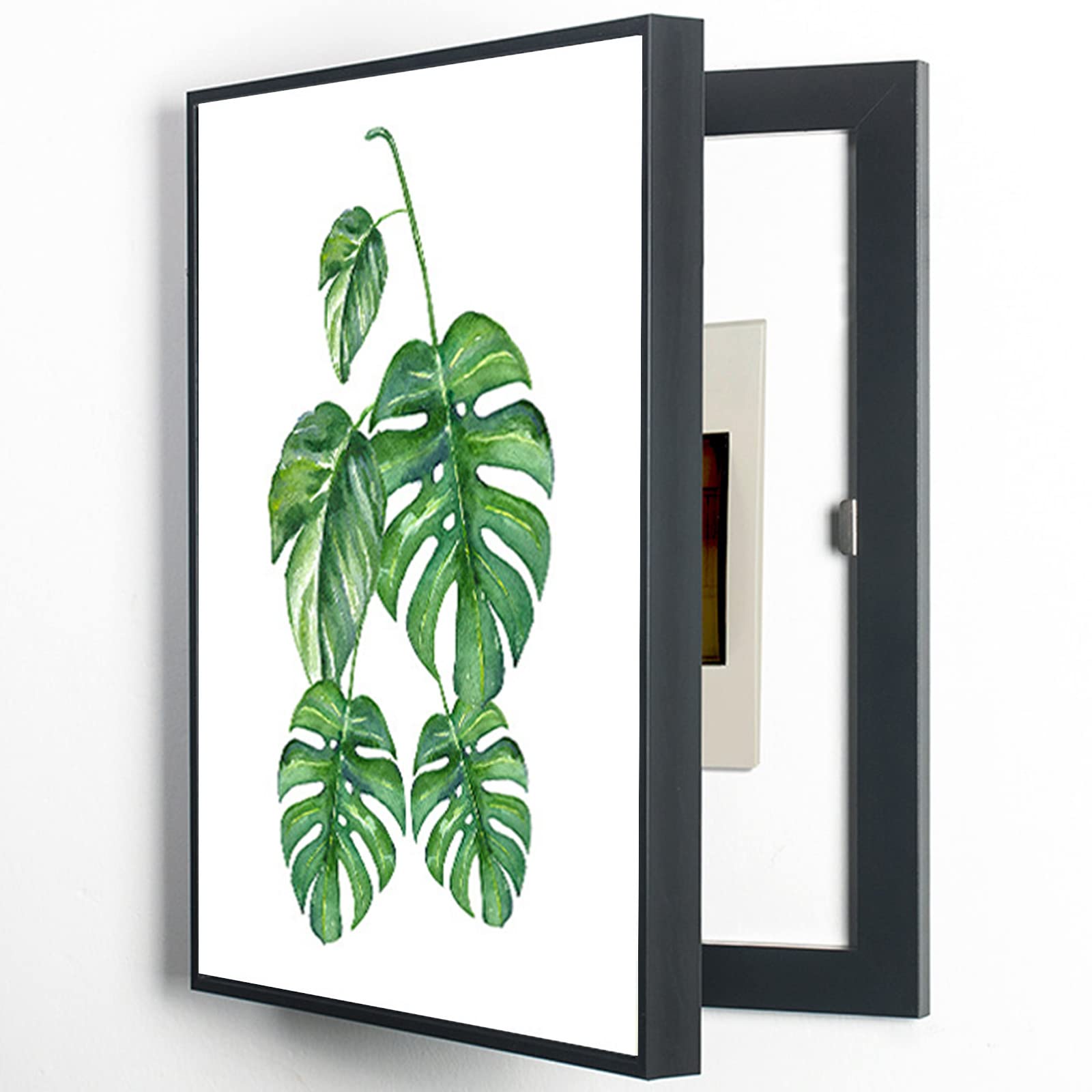 ZMQU Distribution Box Hide Paintings Cover Decorative Painting Indoor Electrical Meter(N)
