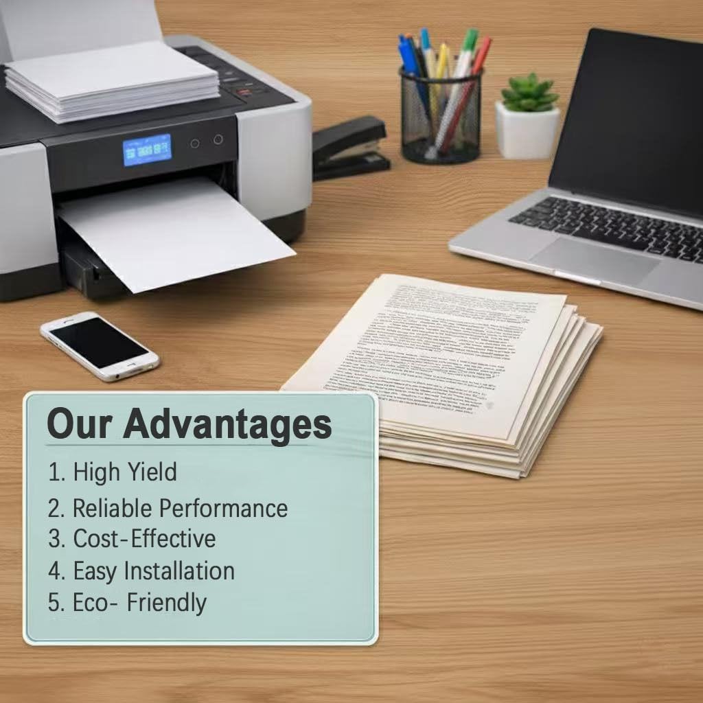 DR215 DR-215 Drum Unit Compatible for Konica Minolta Bizhub C226 C256 C266 C7222 C7226 Printers,High Yield 100000 Pages with Chip(3 Black)