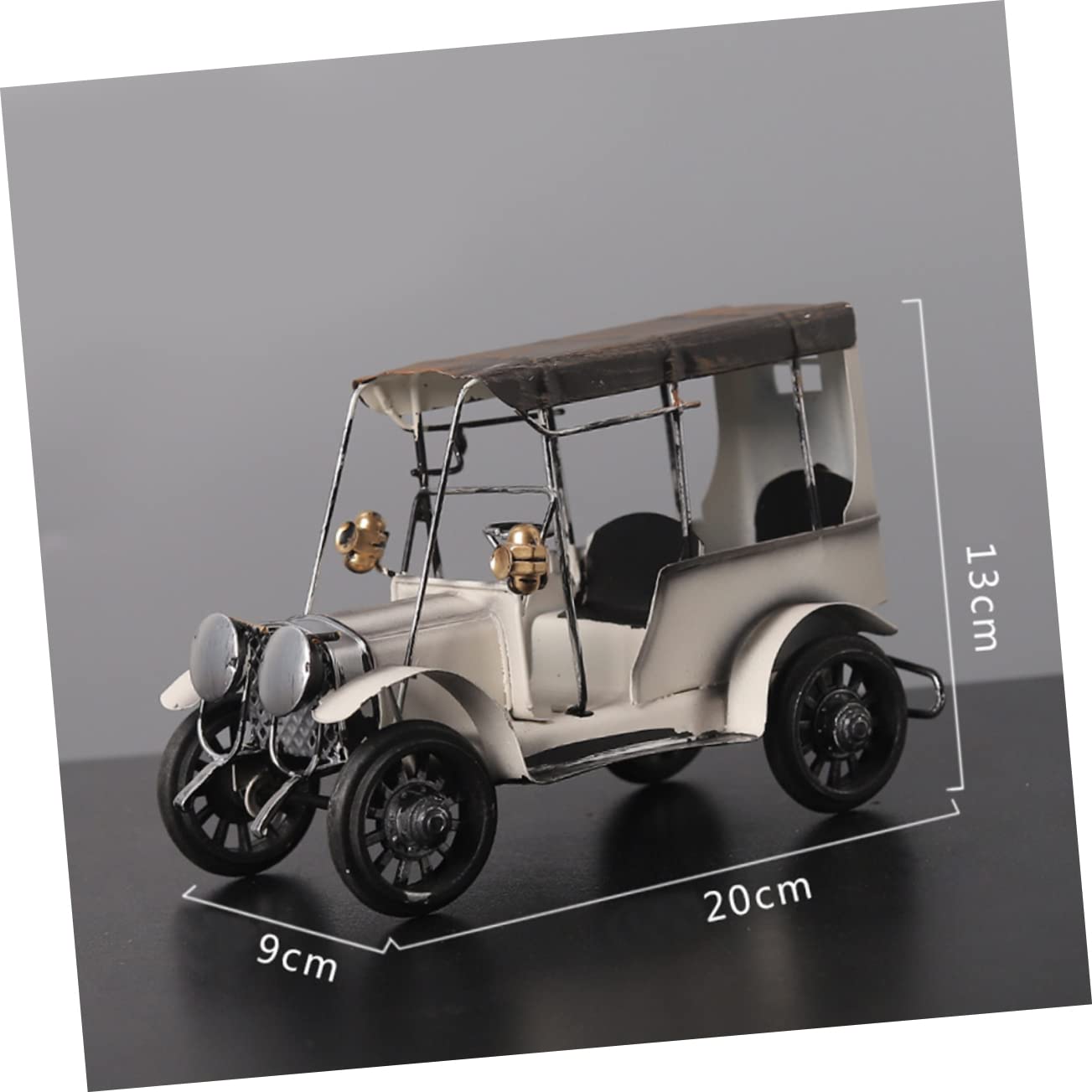 1 Pc Modelo De Coche Antiguo Figura De Coche Antiguo Coches Antiguos De Coleccion Decoraciones del Coche Auto Modelo De Mesa De Coche Ornamento del Coche