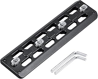 LEOFOTO GSP M-LOK Arca Rail, Rifle Mount Adapter, M-LOK Slot Interface, Arca Compatible (GSP-140)