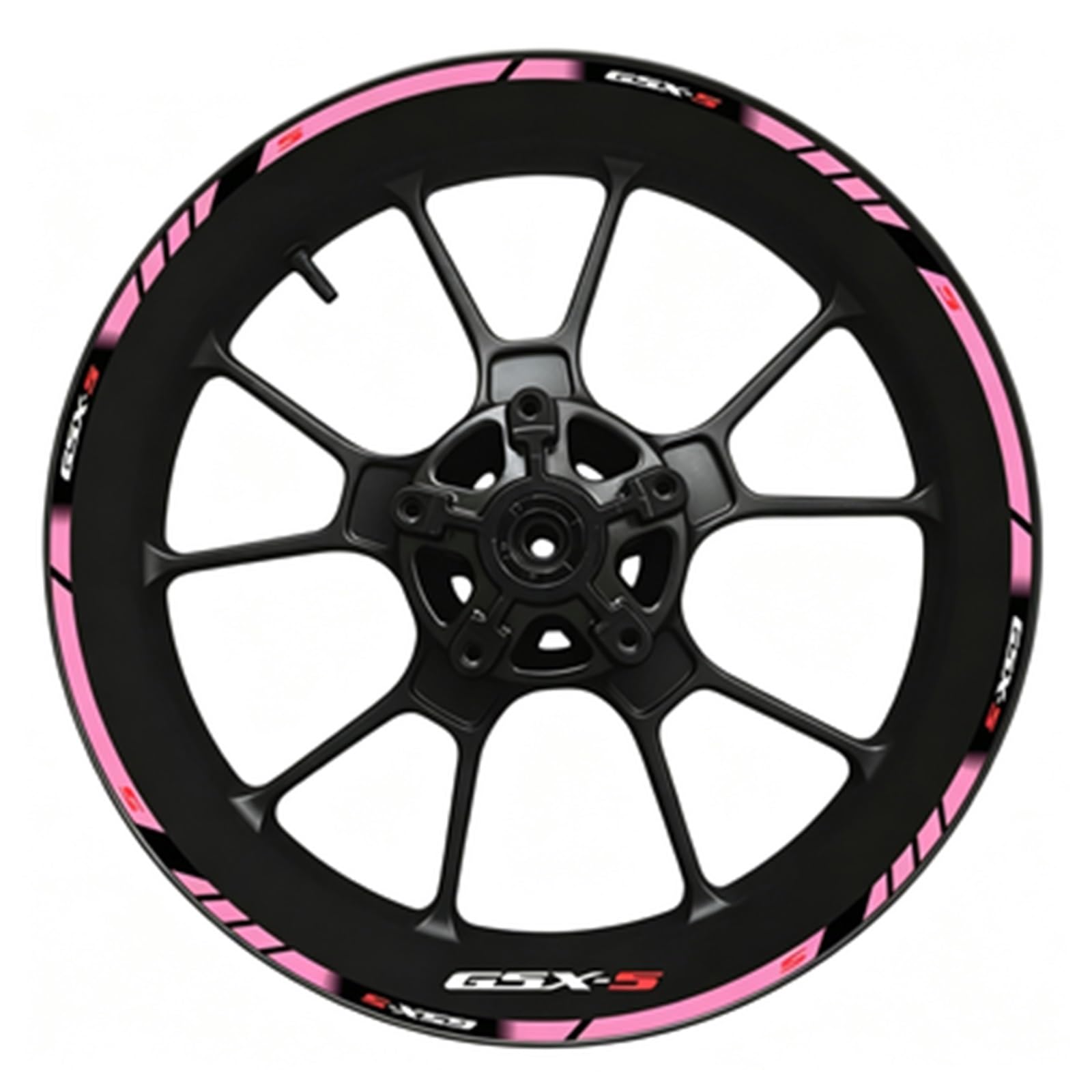 Full Set for Motorcycle Gsxs Wheel Sticker Stripe Reflective Rim for Suzuki Gsx-s Gsx-s750 Gsxs1000 750 1000 600 2022(Color3)
