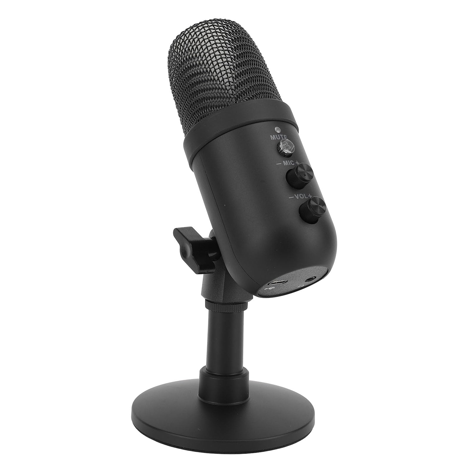 Microfono da Gioco per il Microfono di Condensatore PC USB Video Streaming Podcasting con Mic Key Mic Key Adotta Accessori e USB Gaming MicroPhonePC Gaming