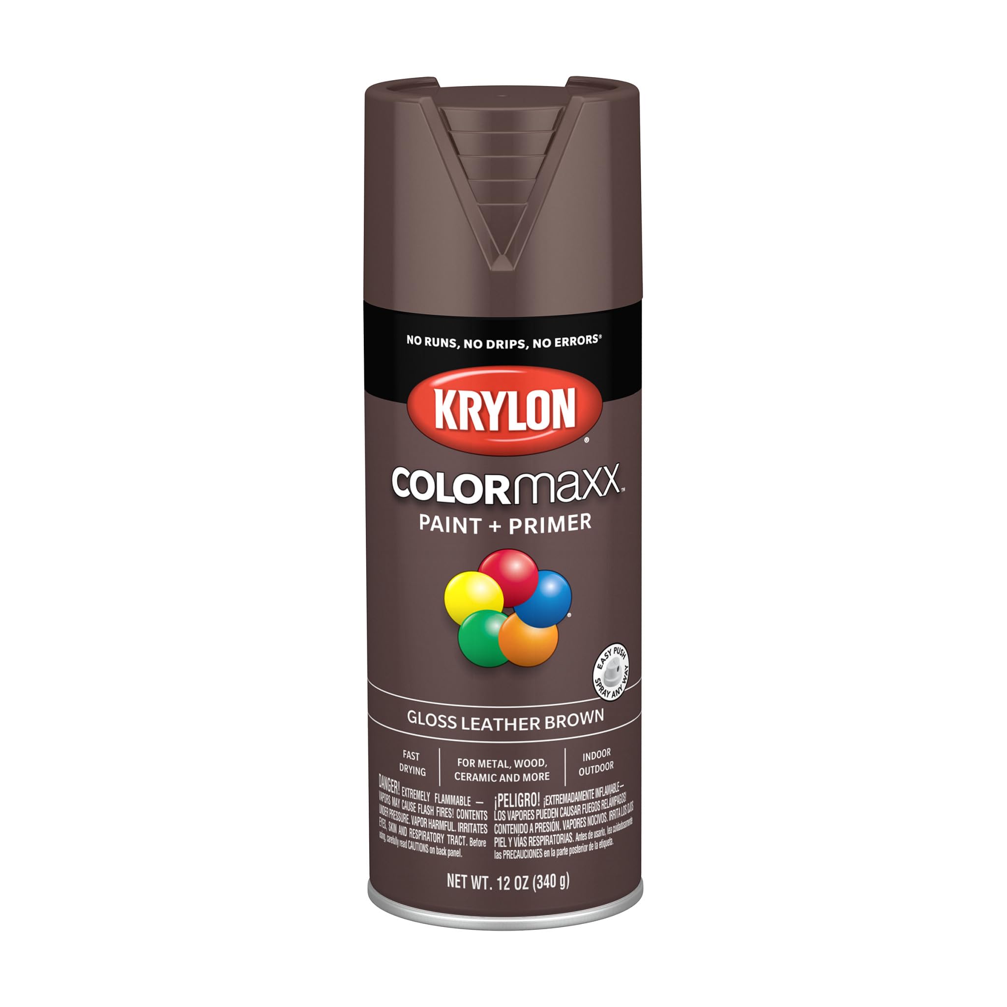Krylon K05527007 COLORmaxx Spray Paint and Primer