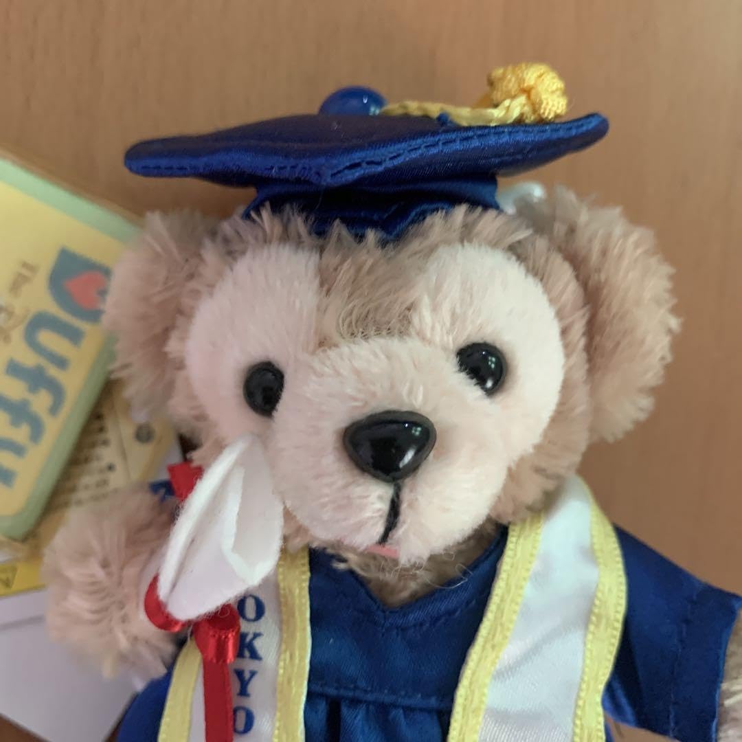 Amazon.co.jp: ダッフィー ぬいぐるみバッジ オープンマウス