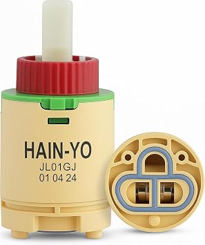 HJ-40 JL01GJ Hain-Yo, Huntington Brass, Vima Decor Faucet Cartridge Replacement - 40mm Diameter Shower Cartridge - Easy Installation