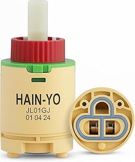 HJ-40 (JL01GJ) Hain-Yo, Huntington Brass, Vima Decor Faucet Cartridge Replacement - 40mm Diameter Shower Cartridge - Easy Installation